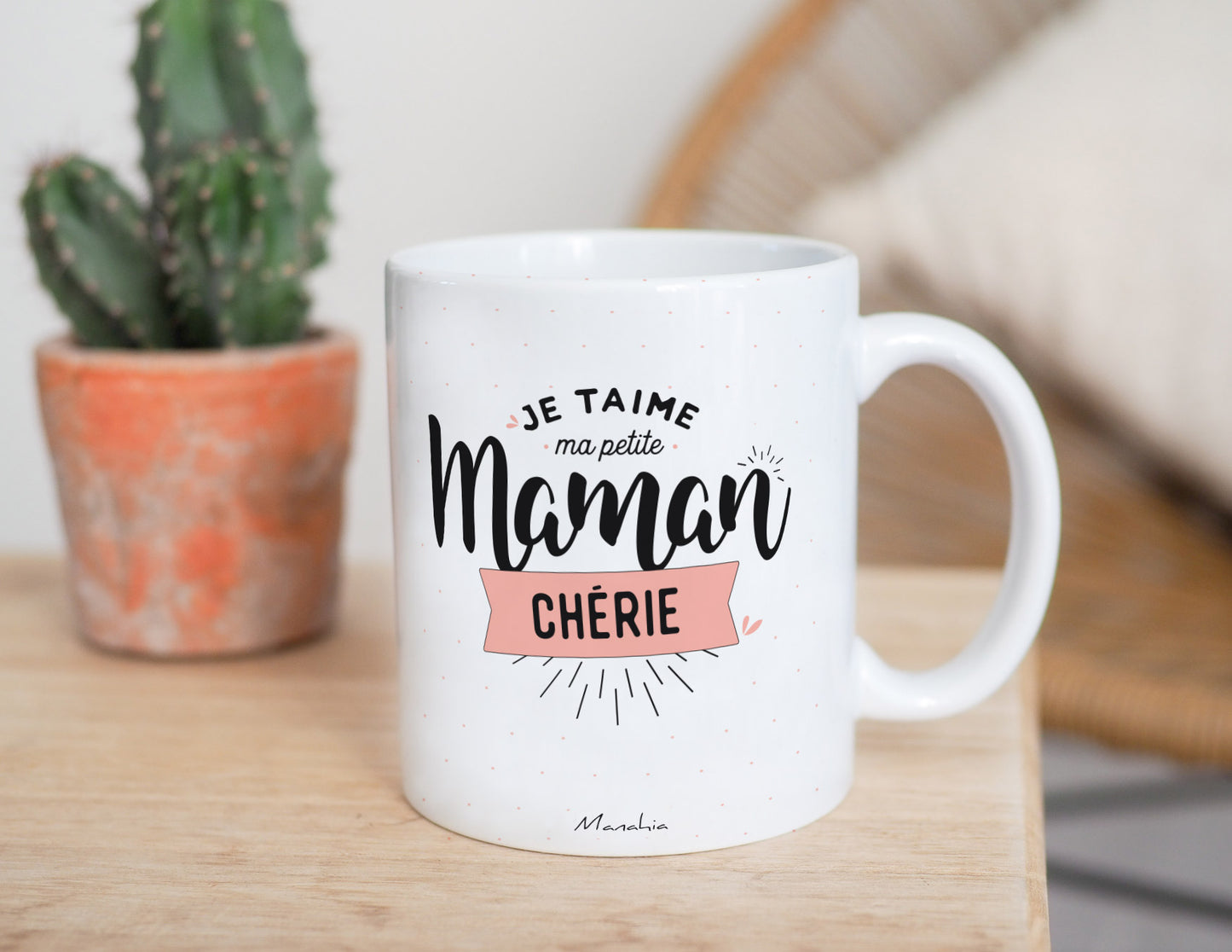 Mug - Je t'aime ma petite maman chérie