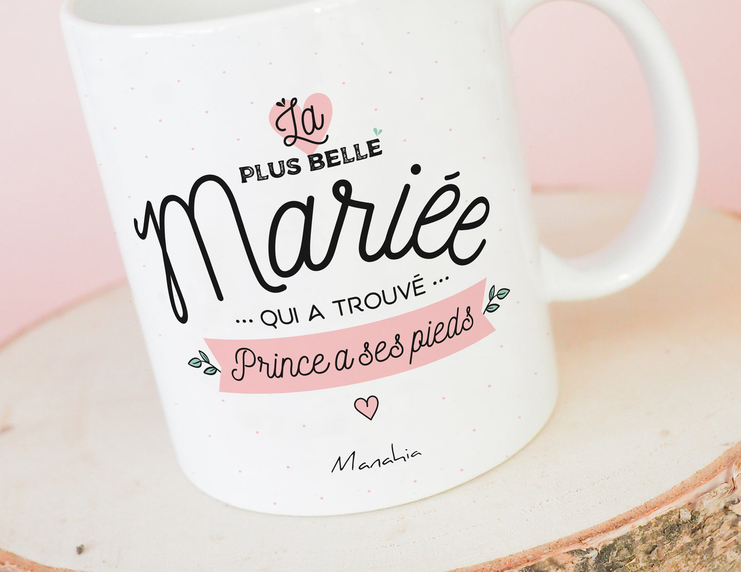 Mug - La plus belle mariée