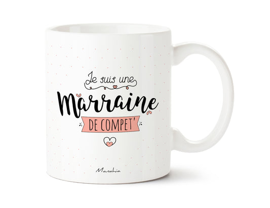 Mug - Je suis une marraine de compet' - Manahia