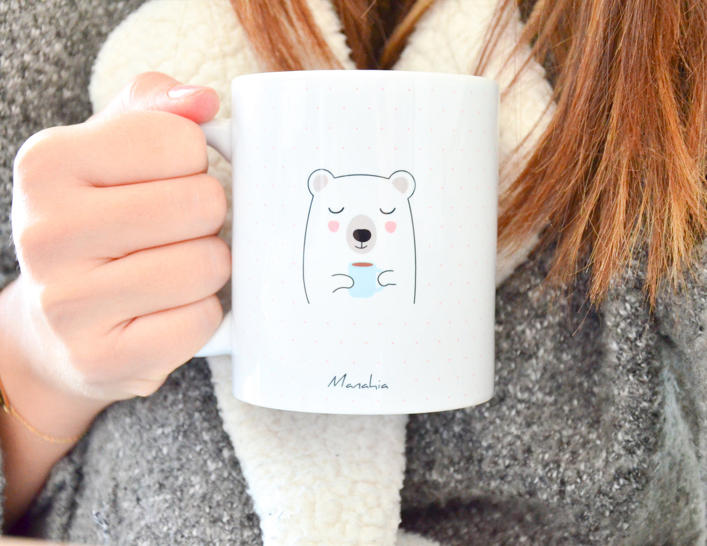 Mug - J'peux pas j'ai chocolat chaud et marshmallow - Manahia
