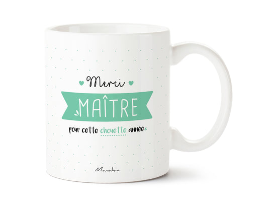 Mug - Merci maître pour cette chouette année - Manahia