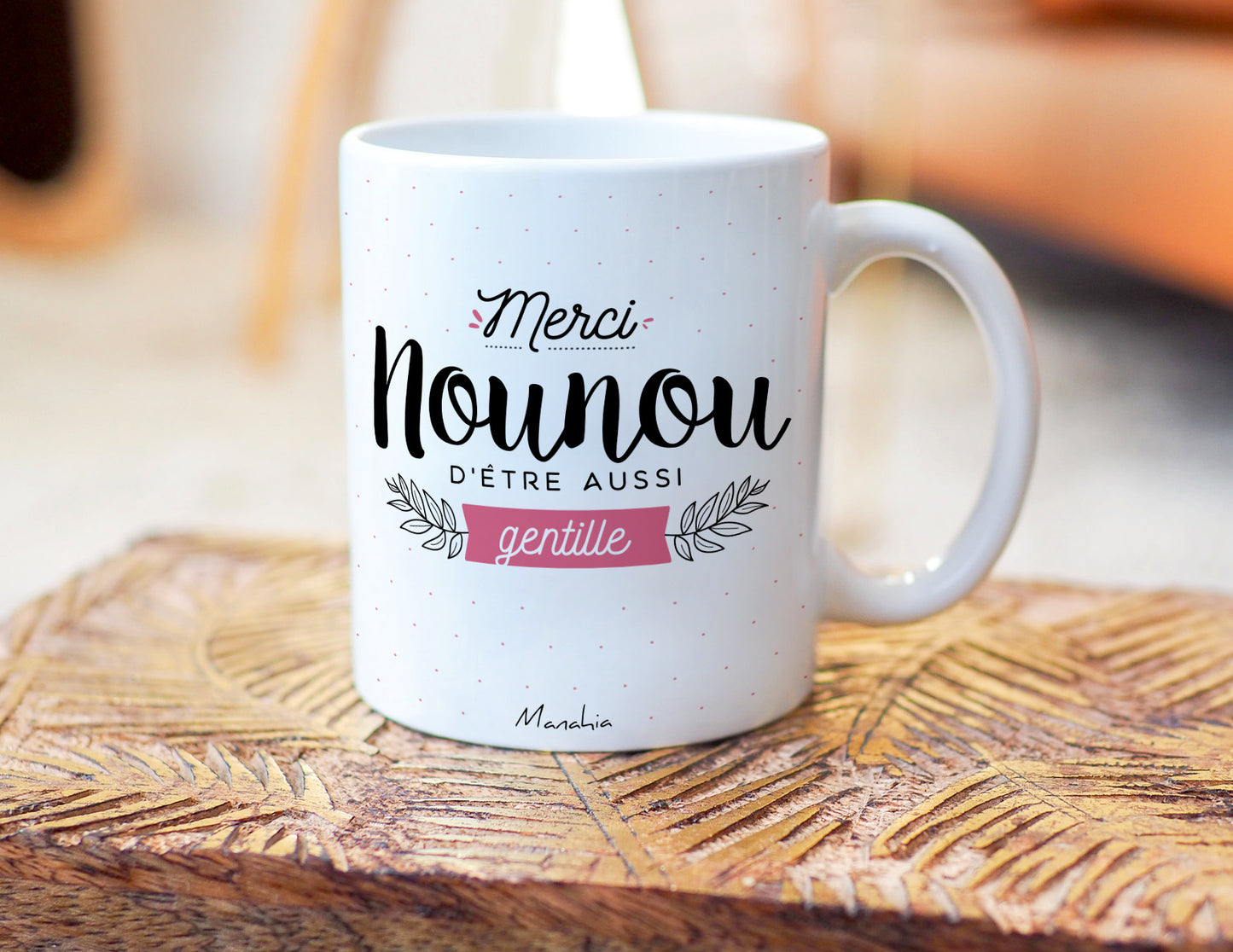 Mug - Merci nounou d'être aussi gentille