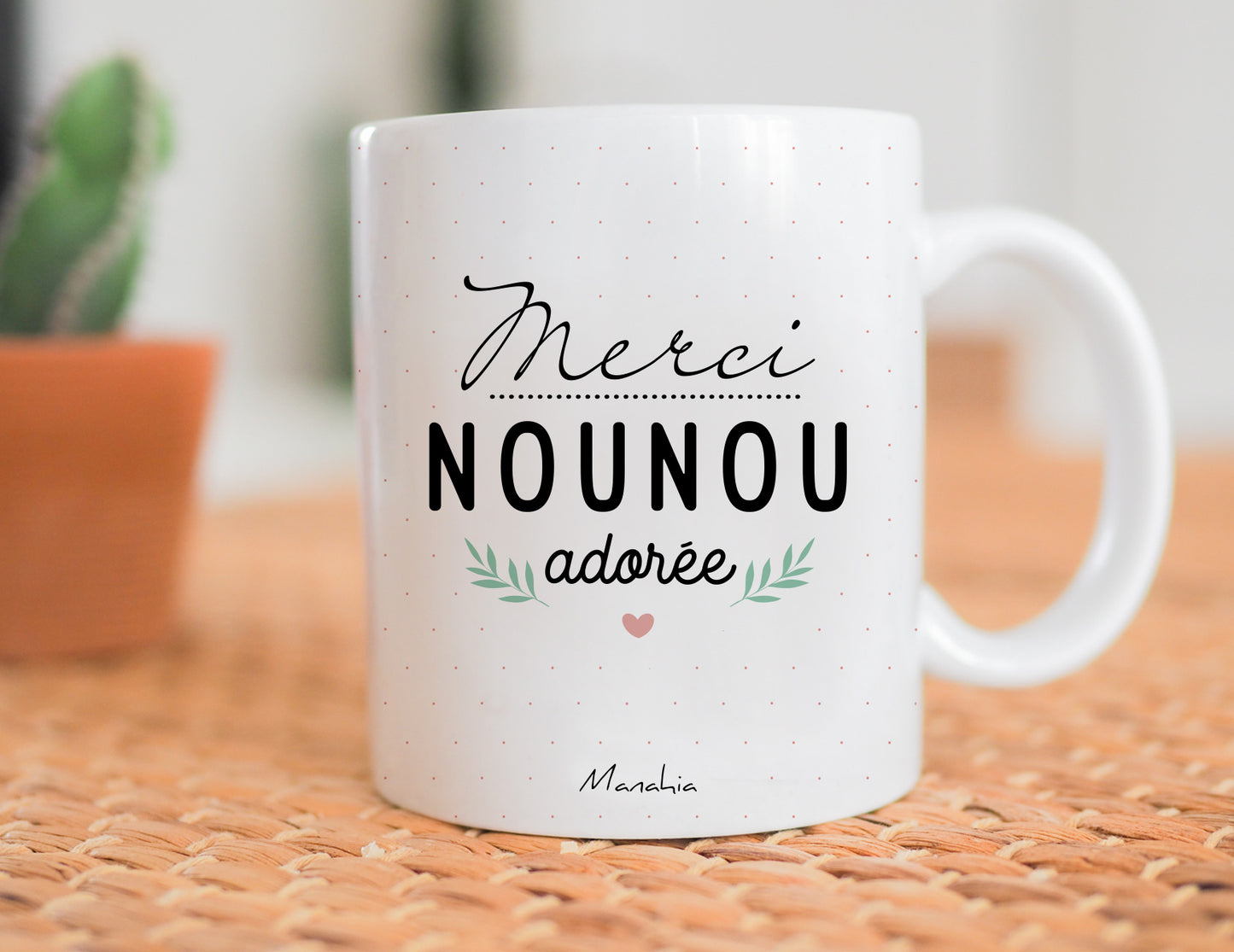 Mug - Merci nounou adorée