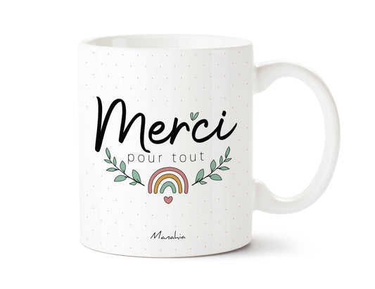 Mug - Merci pour tout - Manahia