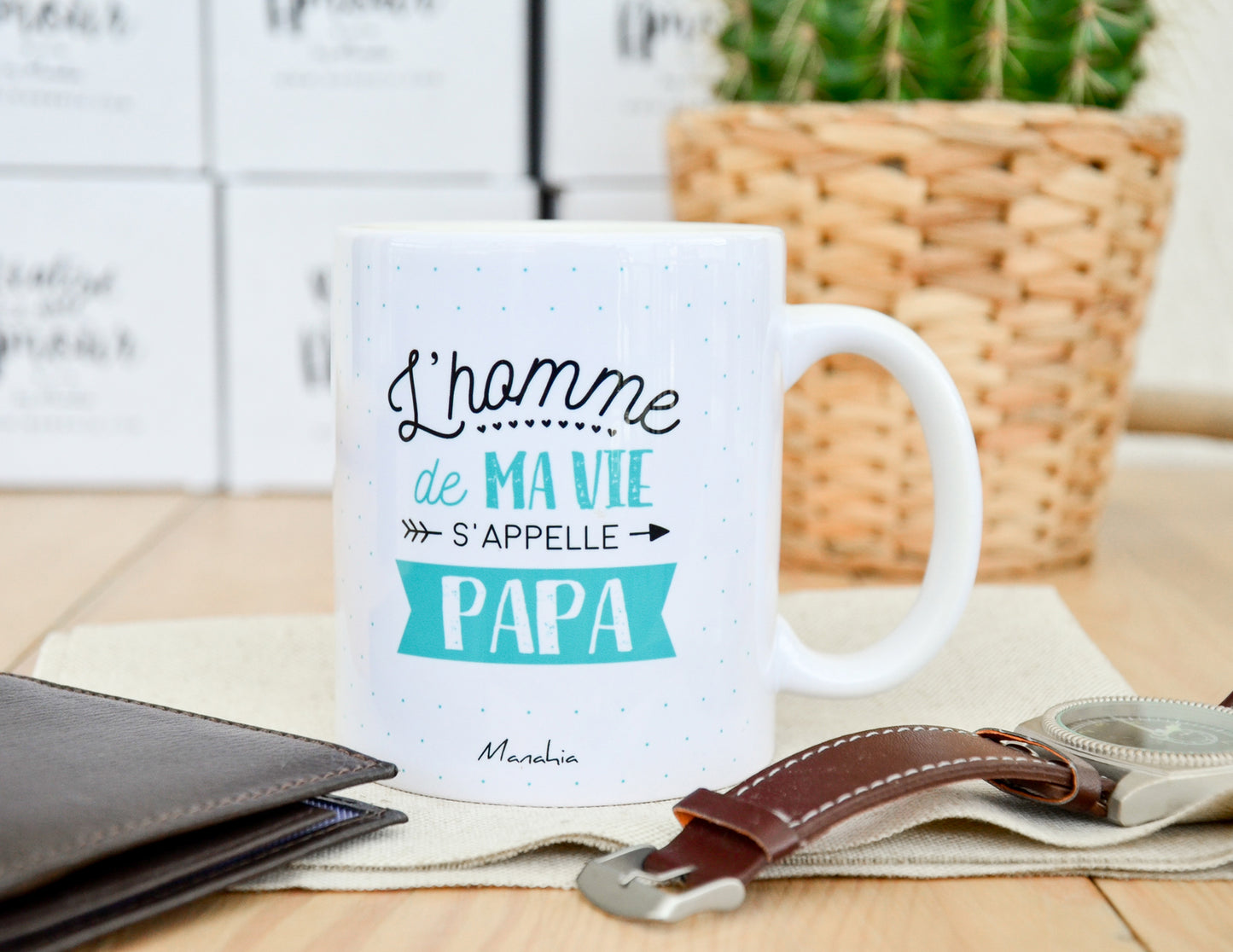 Mug - L'homme de ma vie s'appelle papa