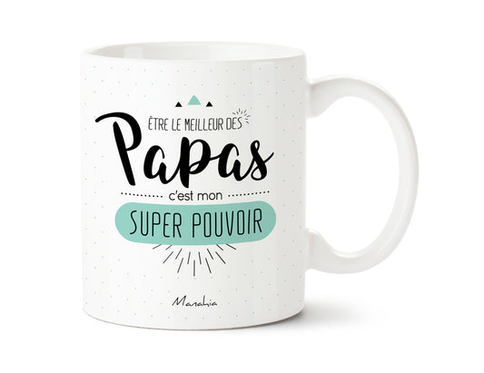Mug - Papa super pouvoir - Manahia