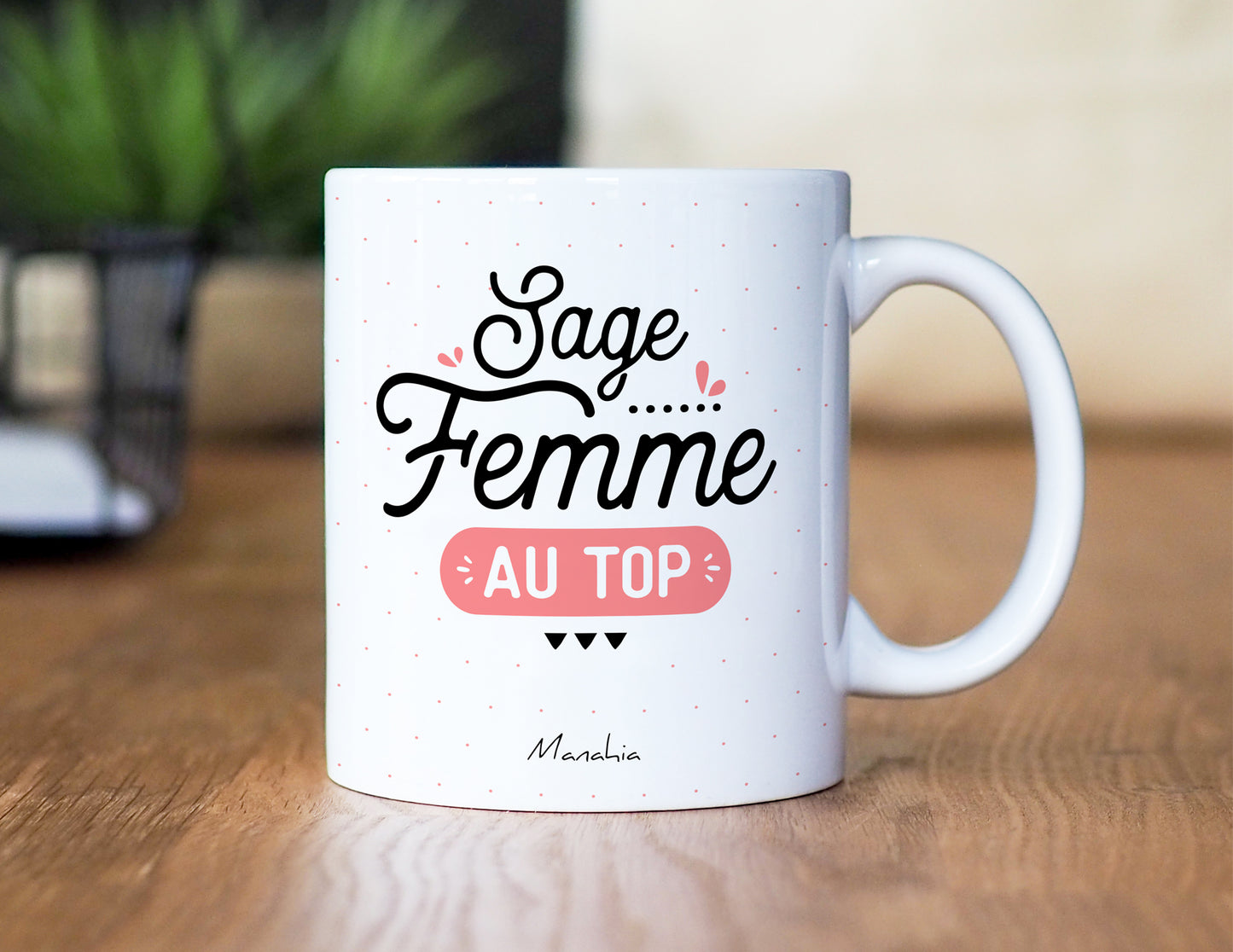 Mug - Sage femme au top
