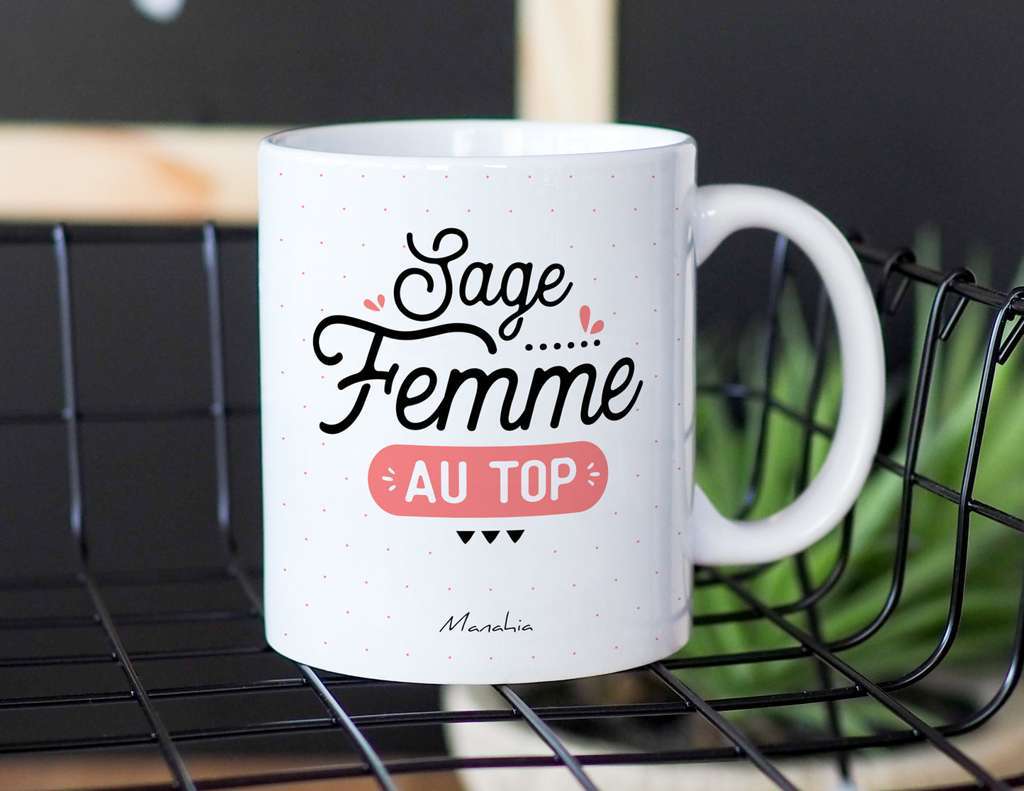 Mug - Sage femme au top