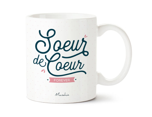 Mug - Soeur de coeur forever - Manahia