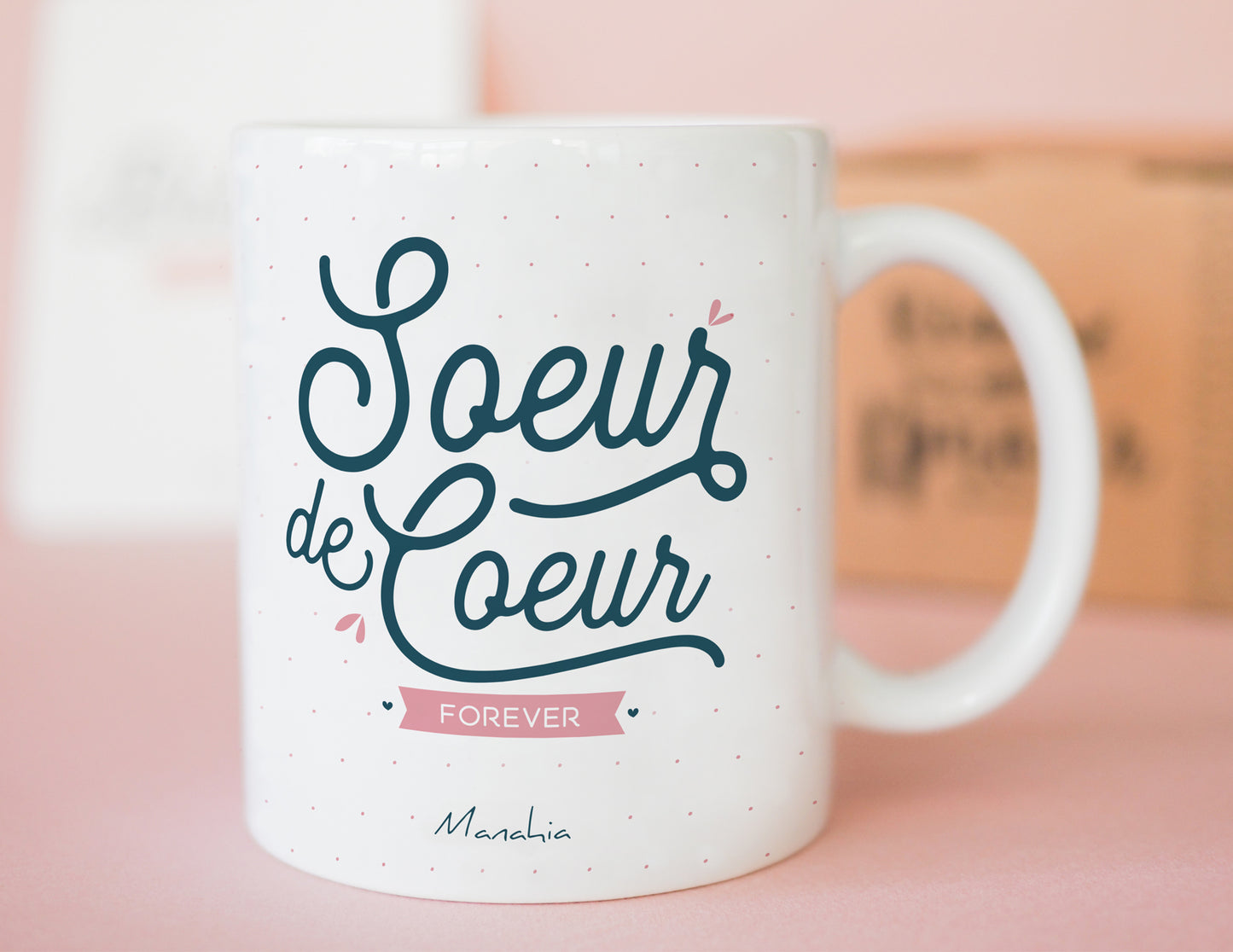 Mug - Soeur de coeur forever - Manahia
