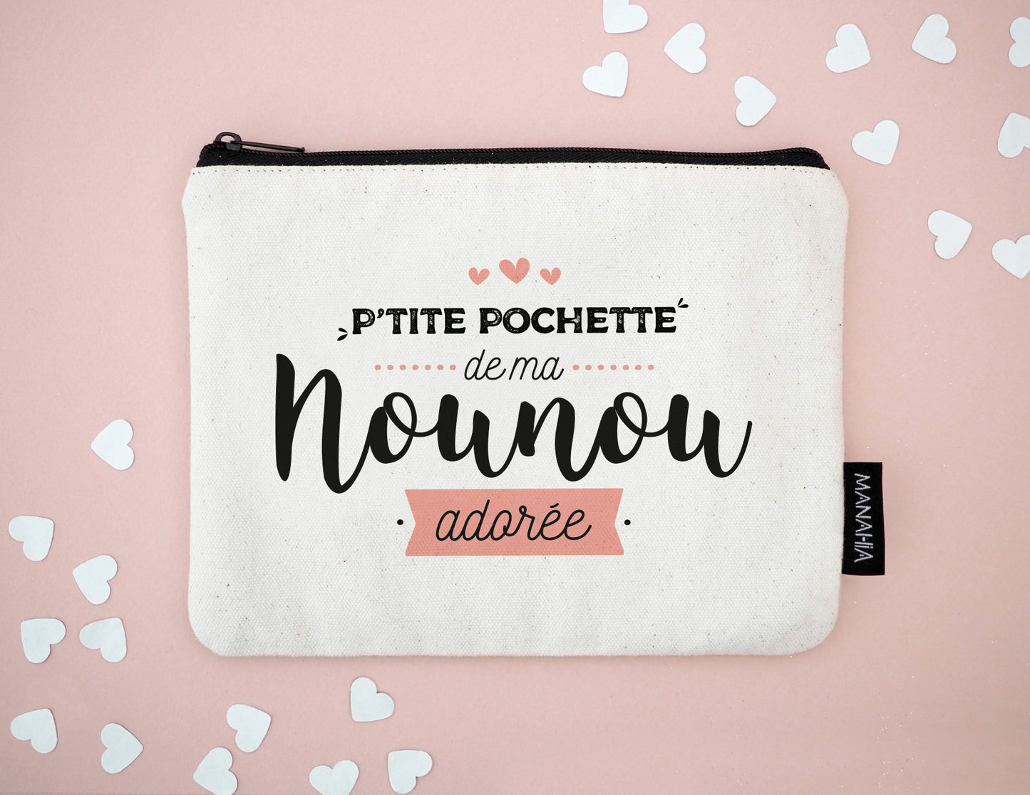 Pochette P'tite pochette de ma nounou adorée - Manahia
