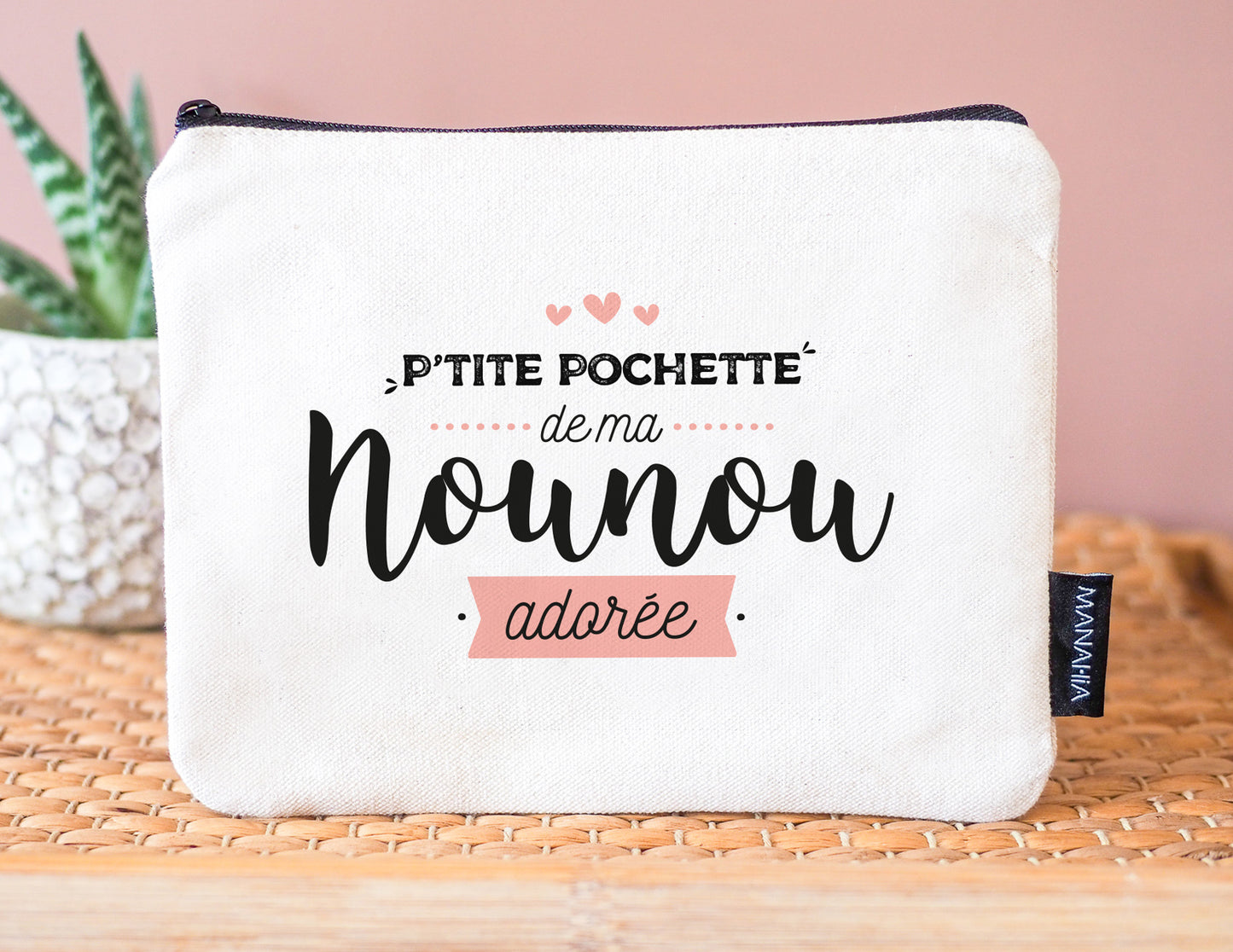 Pochette P'tite pochette de ma nounou adorée - Manahia