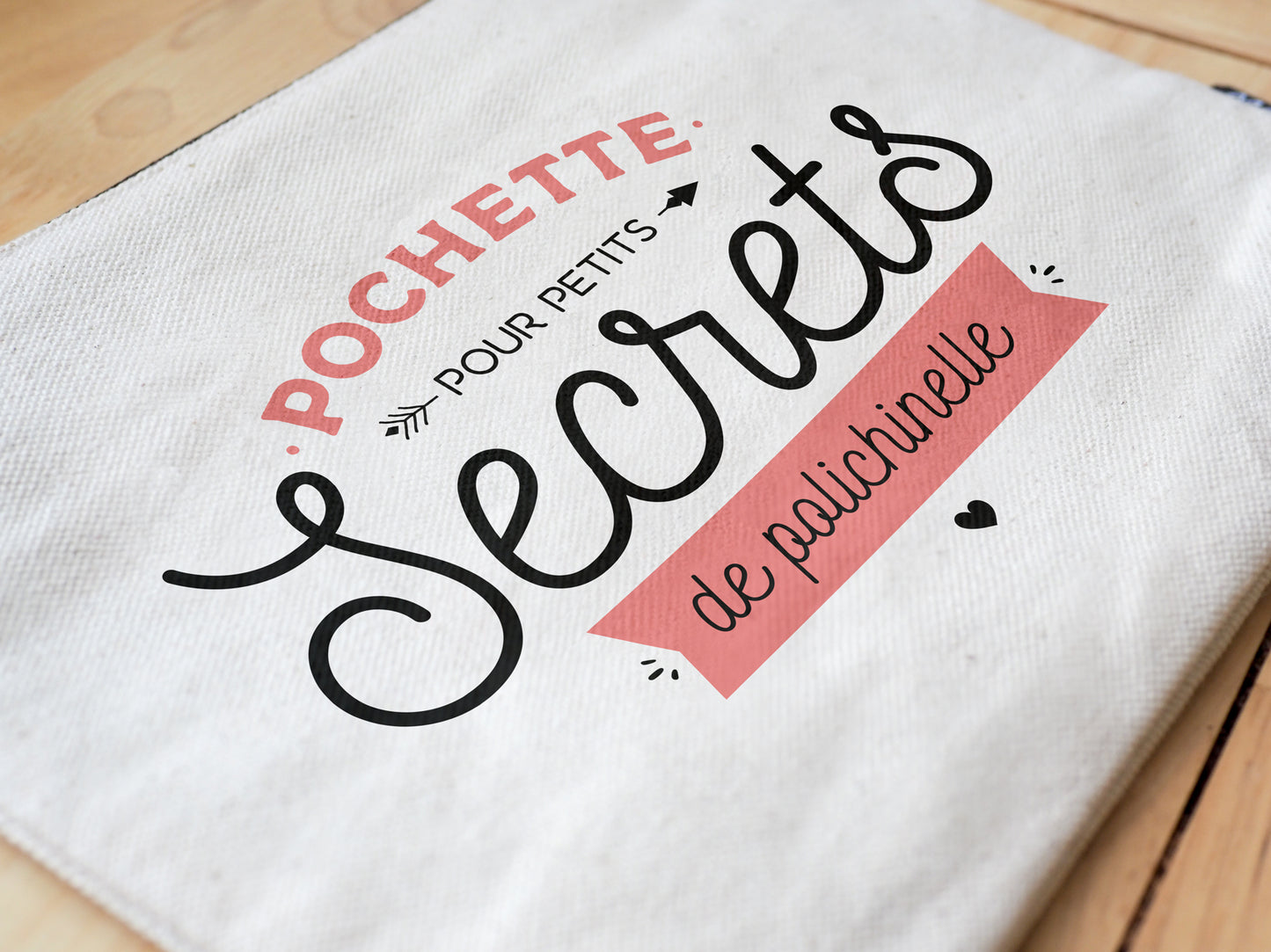 Pochette pour petits secrets de polichinelle