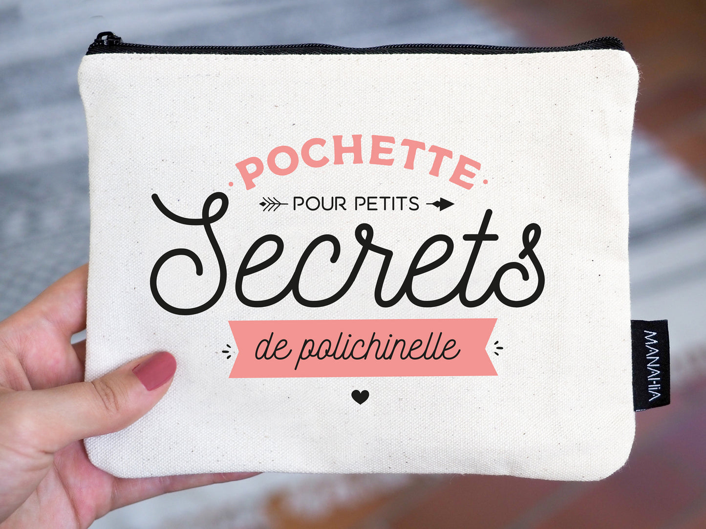 Pochette pour petits secrets de polichinelle