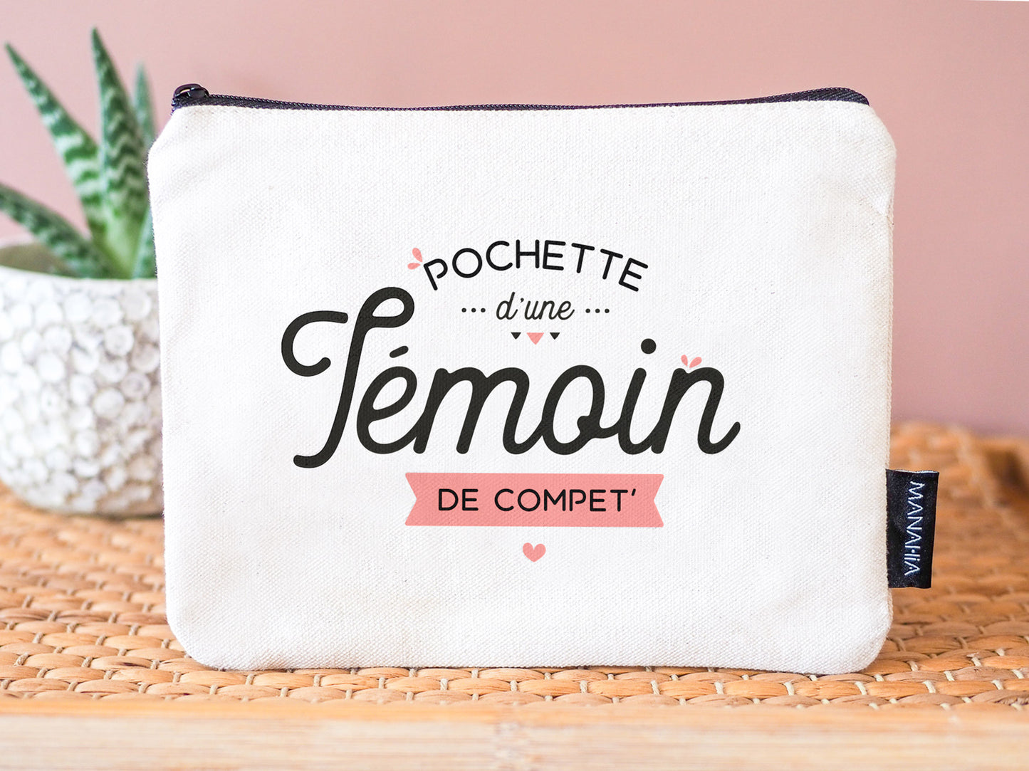 Pochette Pochette d'une témoin de compet'