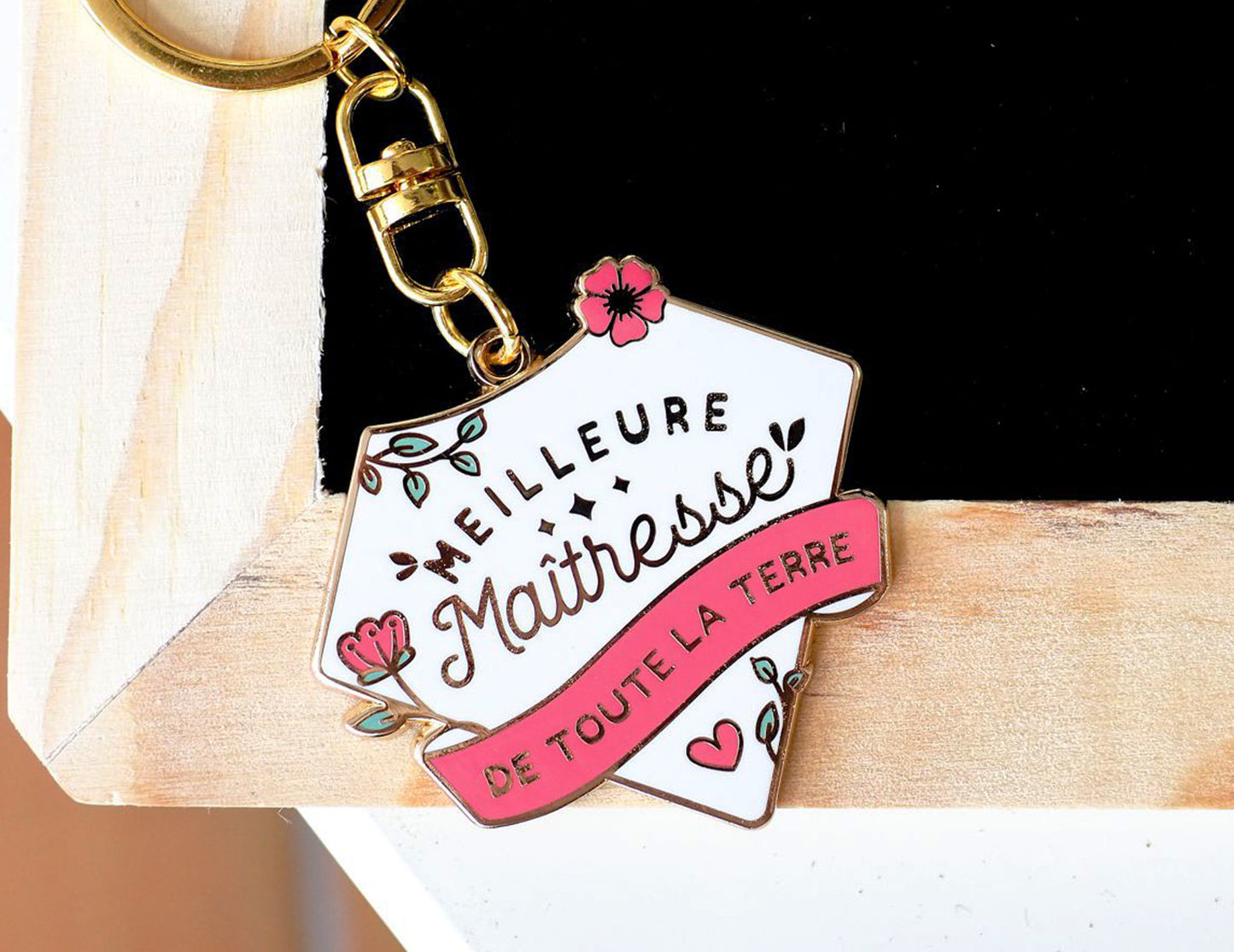 Porte-clés - Meilleure maîtresse de toute la terre
