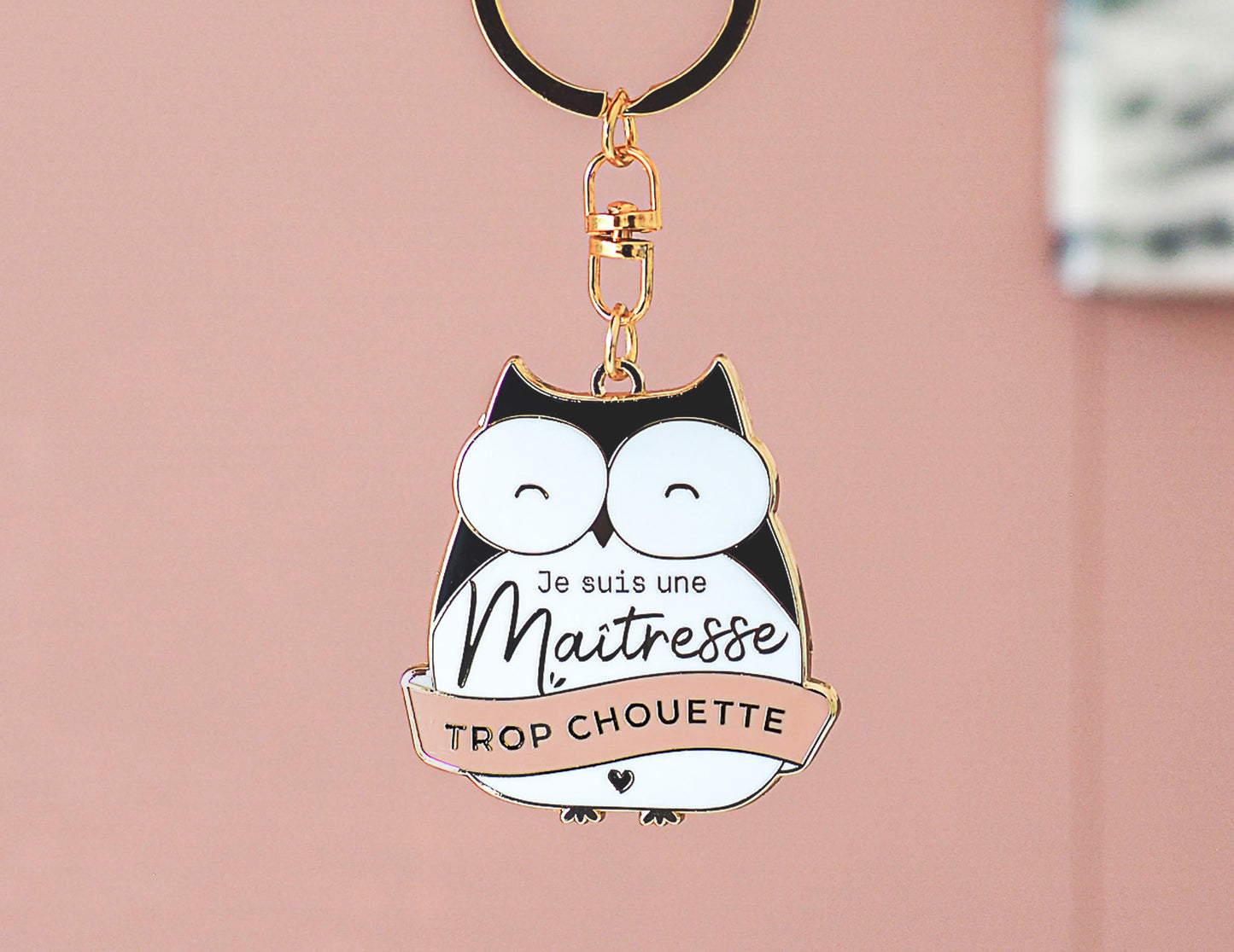 Porte-clés - maîtresse - Je suis une maîtresse trop chouette - Manahia