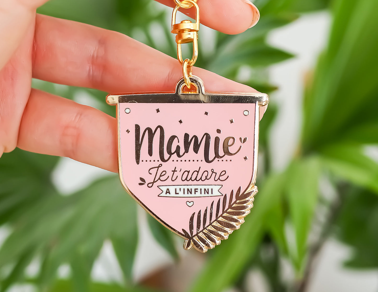 Porte-clés - Mamie je t'adore à l'infini