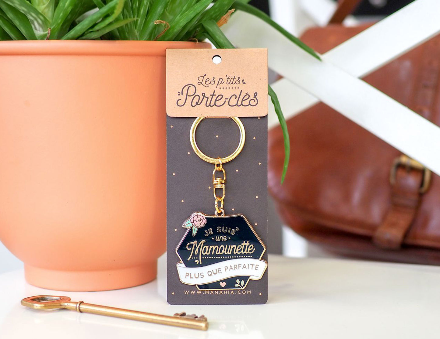 Porte-clés - Je suis une mamounette plus que parfaite - Manahia