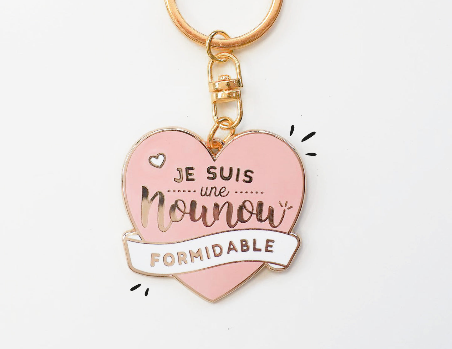 Porte-clés - Je suis une nounou formidable - Manahia