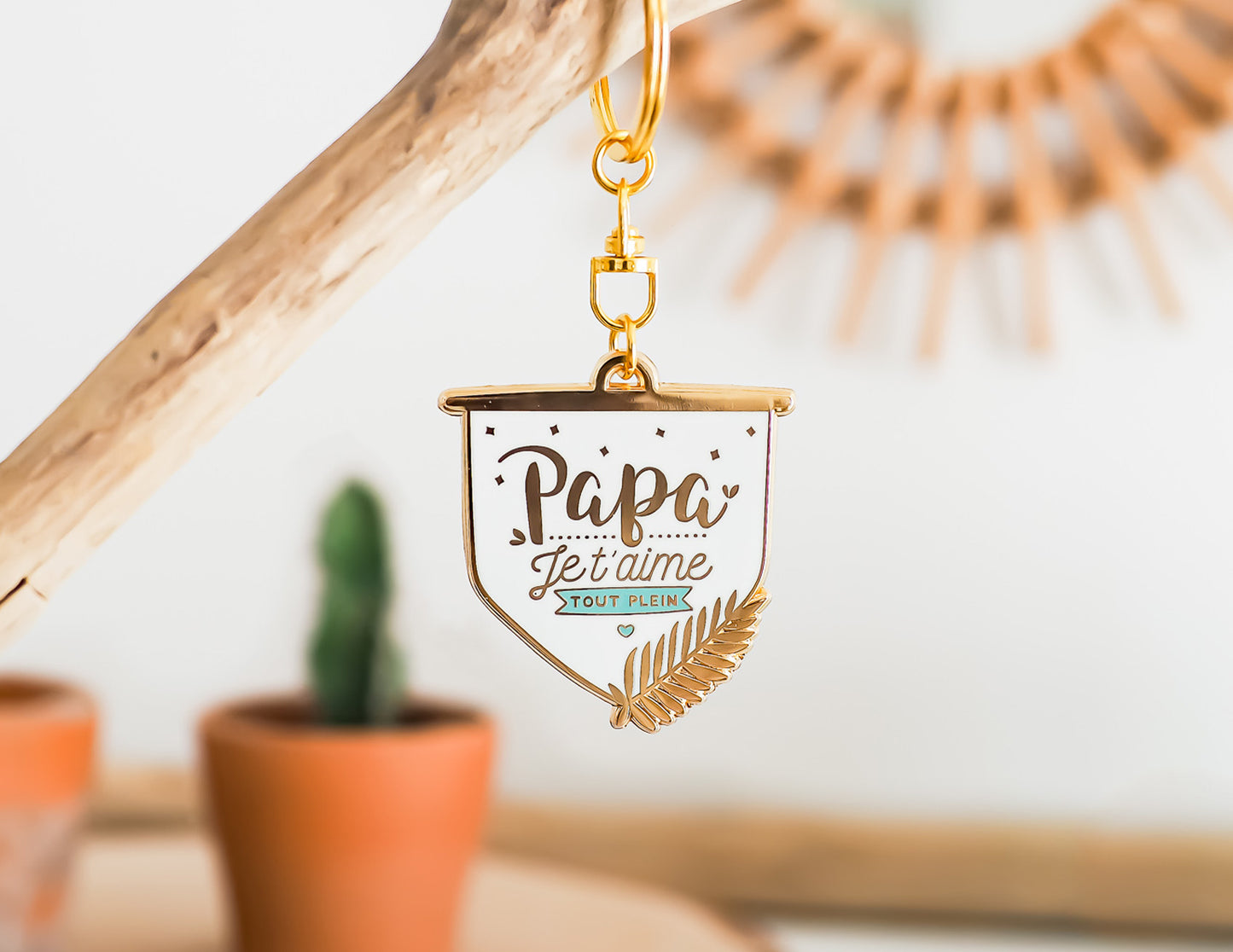 Porte-clés - Papa je t'aime tout plein