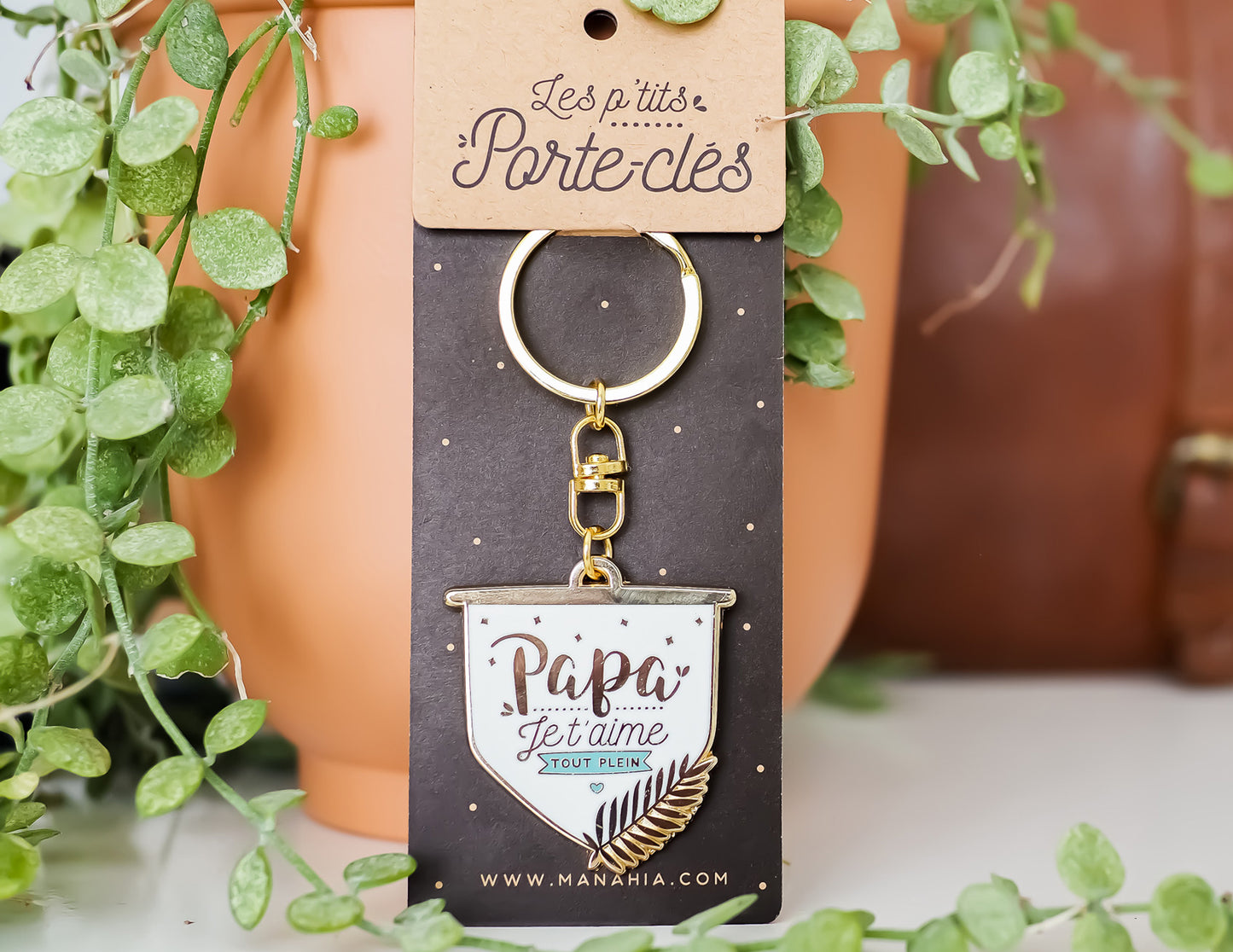 Porte-clés - Papa je t'aime tout plein