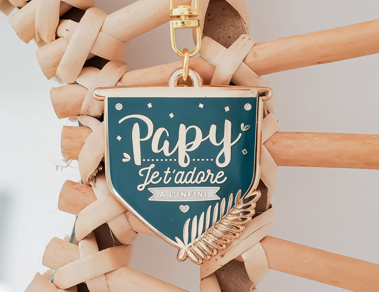 Porte-clés - Papy je t'adore à l'infini - Manahia
