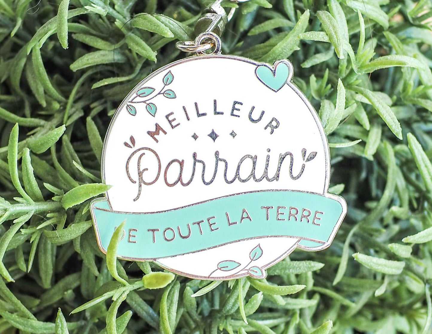 Porte-clés - Meilleur parrain de toute la terre