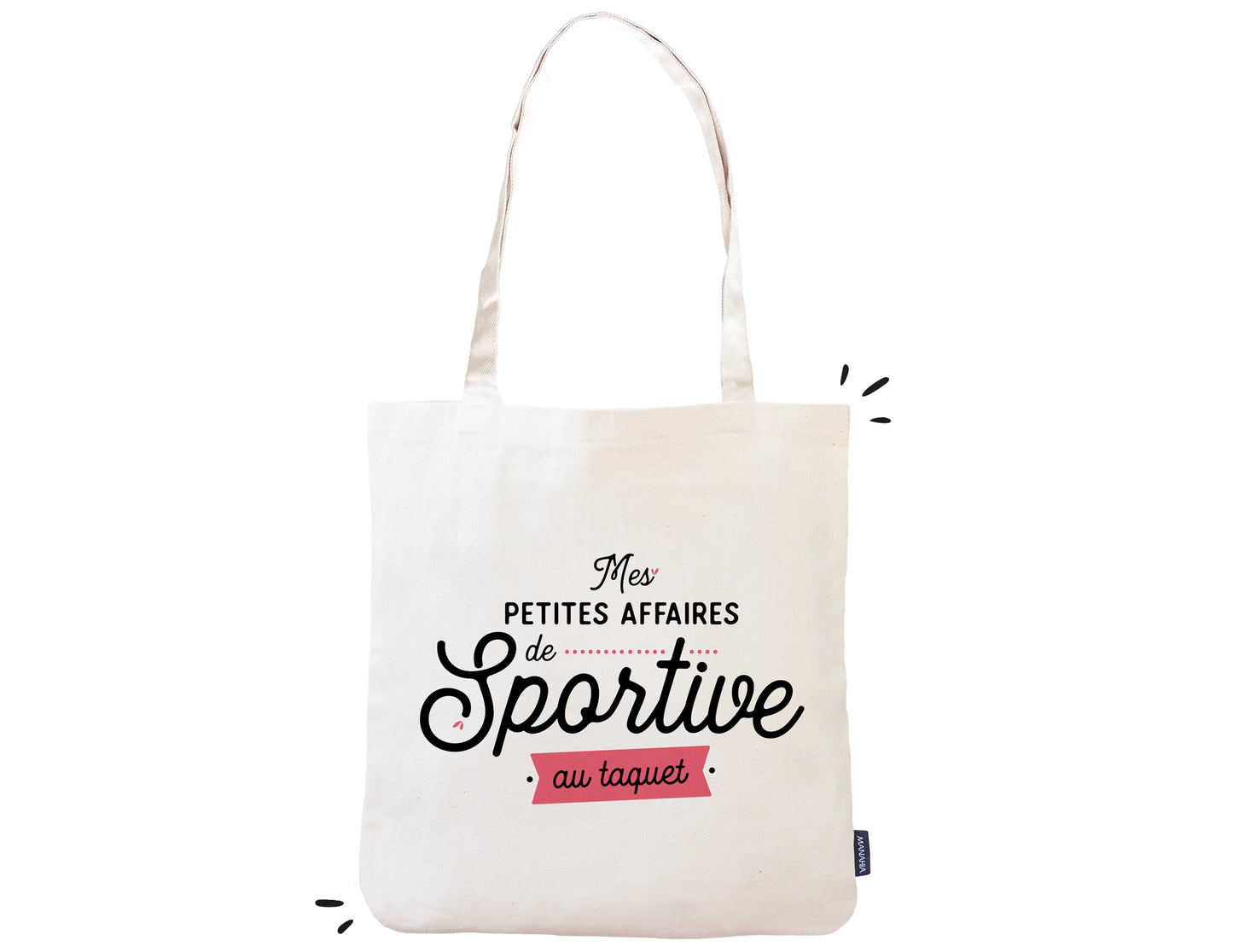 Totebag - Mes petites affaires de sportive au taquet - Manahia