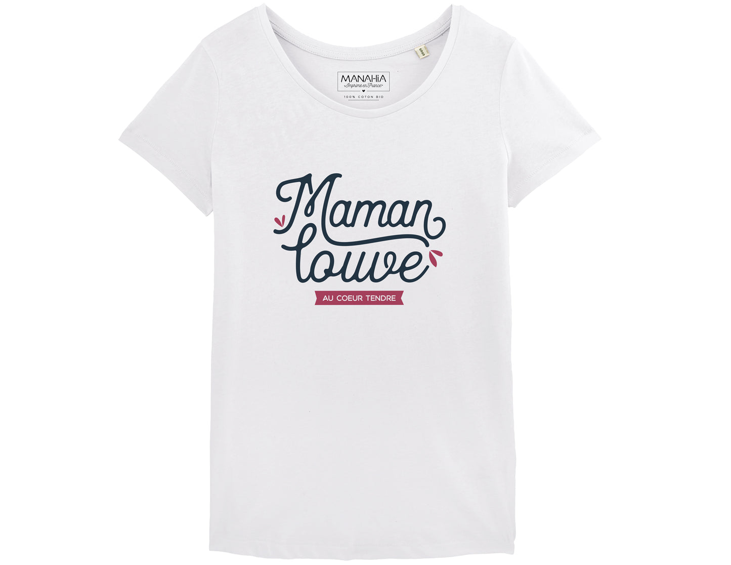 Tshirt femme - Maman louve au cœur tendre