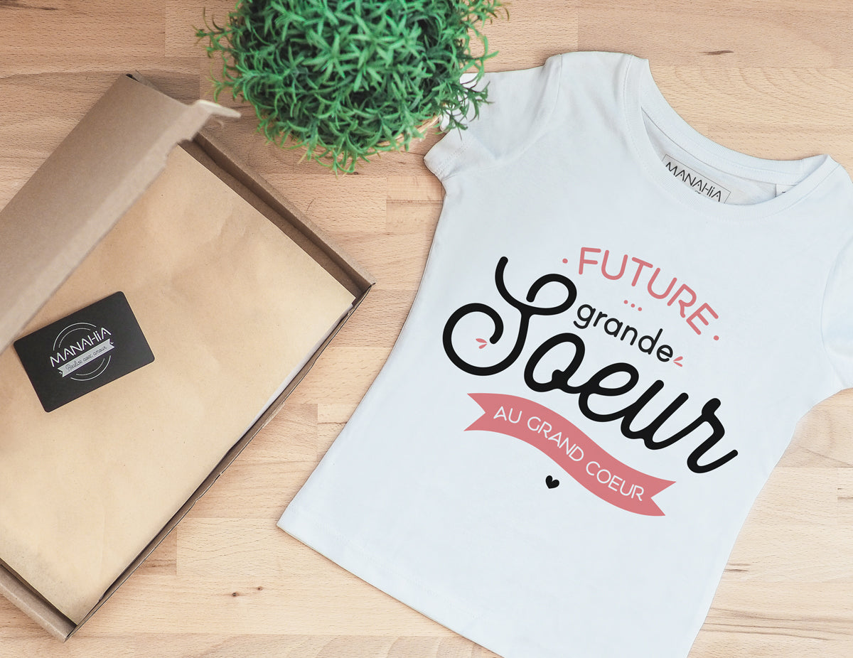 Tshirt fille - Future grande soeur