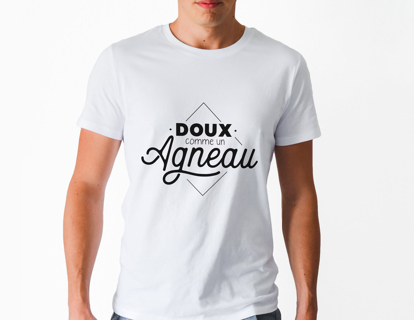 Tshirt homme - Doux comme un agneau