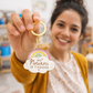 Porte-clés nounou – Ma nounou je t’adore – cadeau nounou