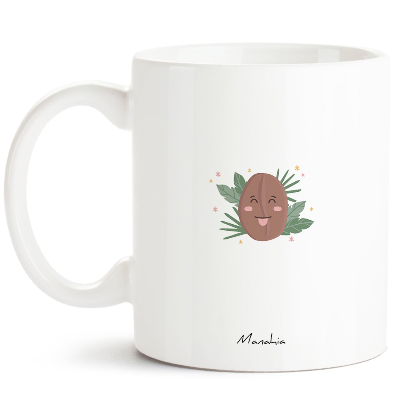 Mug belle-mère – Ma belle-mère c'est comme le café, je l'adore, mais elle a un grain !