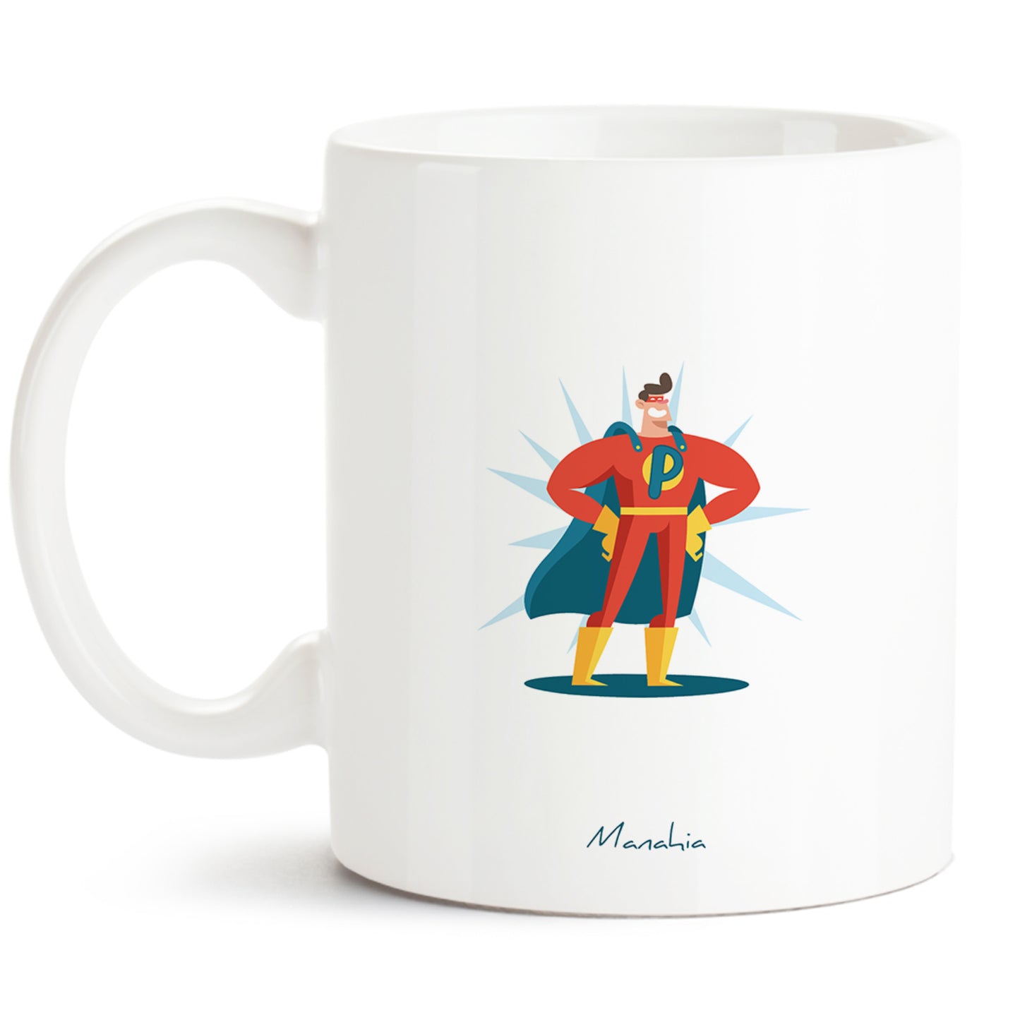 Mug papa – Papa, tu es mon super-heros préféré – cadeau papa – fête des pères