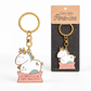 Porte-clés licorne – Je prends la vie côté paillettes – cadeau femme