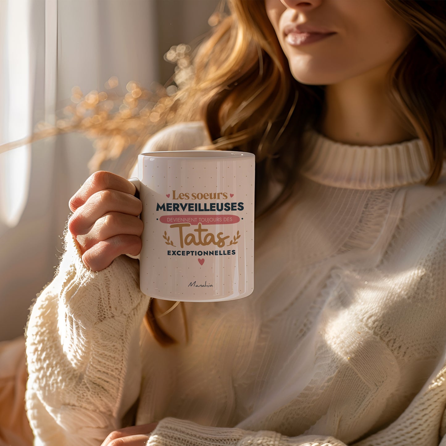 Mug tata – Les sœurs merveilleuses deviennent toujours des tatas exceptionnelles