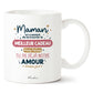 Mug Maman, on a essayé de trouver le meilleur cadeau, mais hélas, tu as déjà notre amour chaque jour.