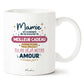 Mug - Mamie, on a essayé de trouver le meilleur cadeau, mais hélas, tu as déjà notre amour chaque jour.