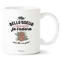 Mug Ma belle-sœur c'est comme le café, je l'adore, mais elle a - Manahia