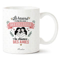 Mug Le hasard a fait de nous des collègues, la chance des amies - Manahia