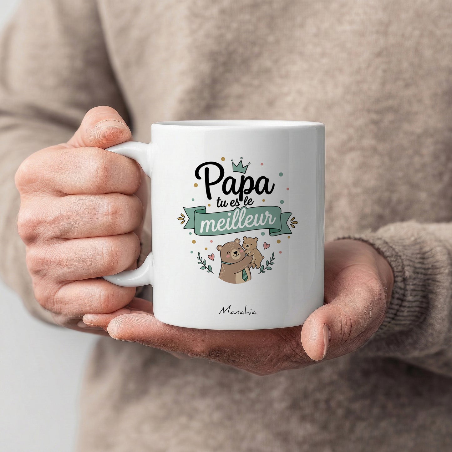 Mug papa – Papa tu es le meilleur