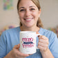 Mug école & nounou – Merci de m'aider à grandir – cadeau nounou – cadeau école