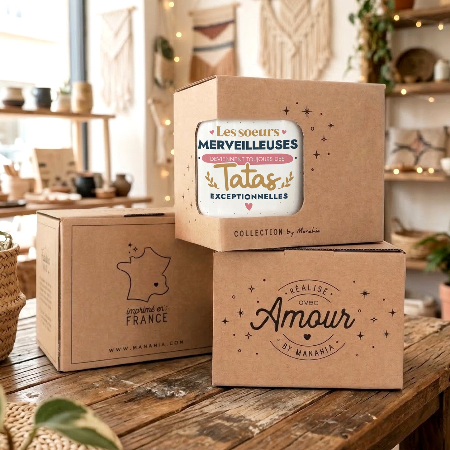 Mug tata – Les sœurs merveilleuses deviennent toujours des tatas exceptionnelles
