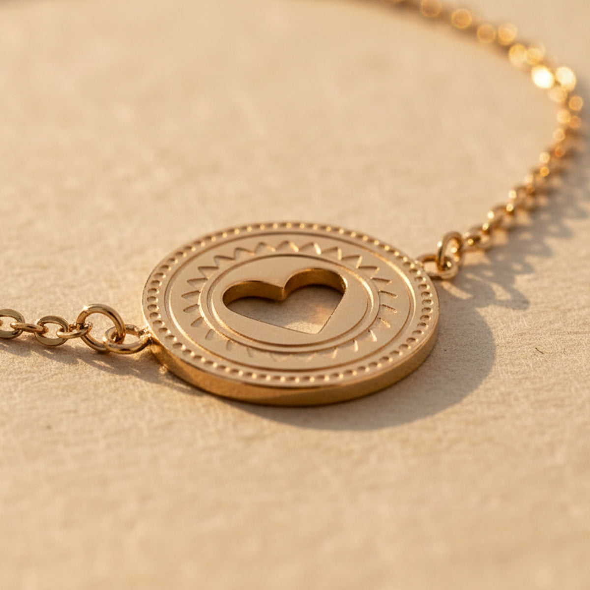 Bracelet Future Mamie - Médaillon Doré, Annonce de Grossesse