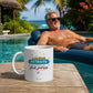 Mug retraite – Libéré, retraité, je ne travaillerai plus jamais - Bleu