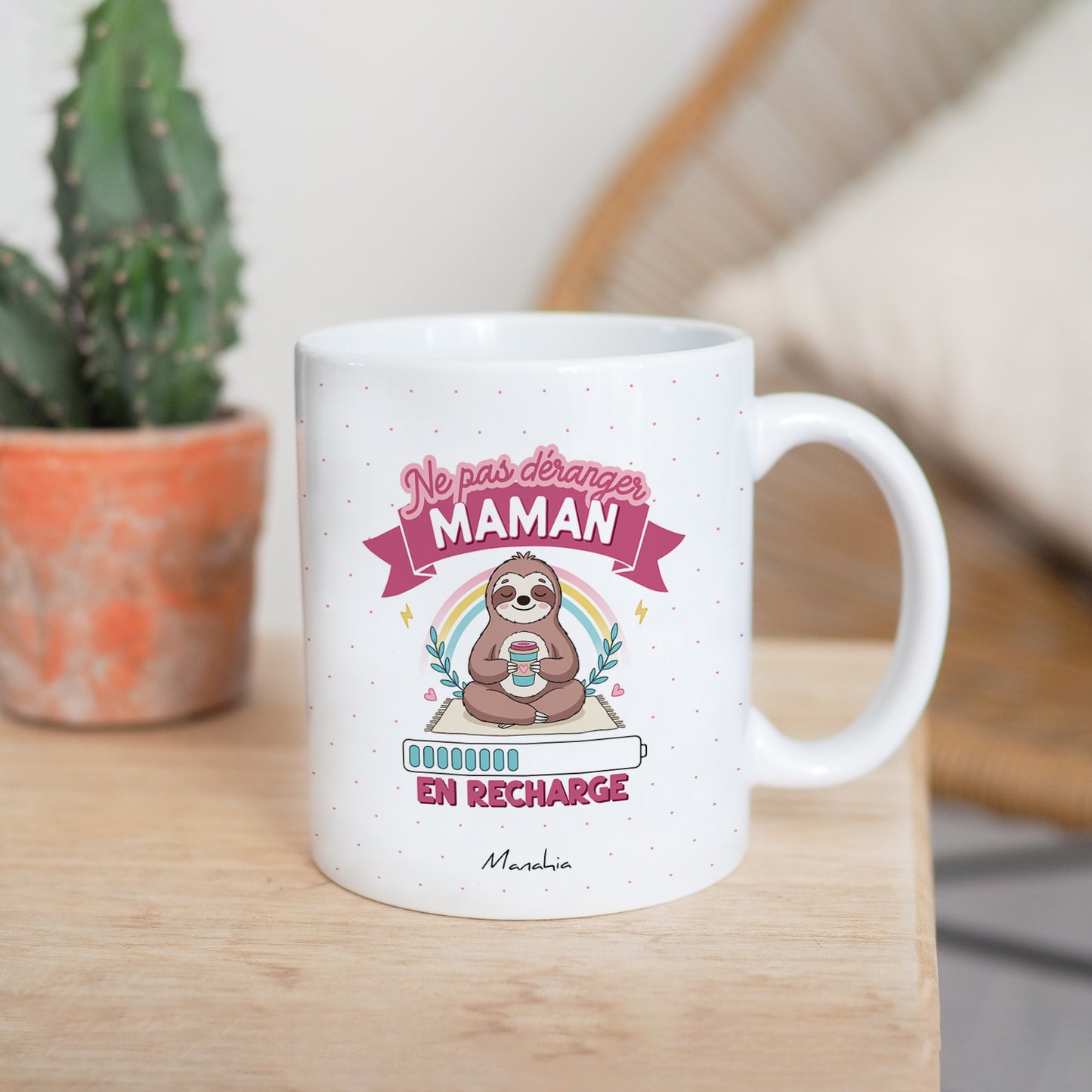 Mug maman -  Ne pas déranger, maman en recharge