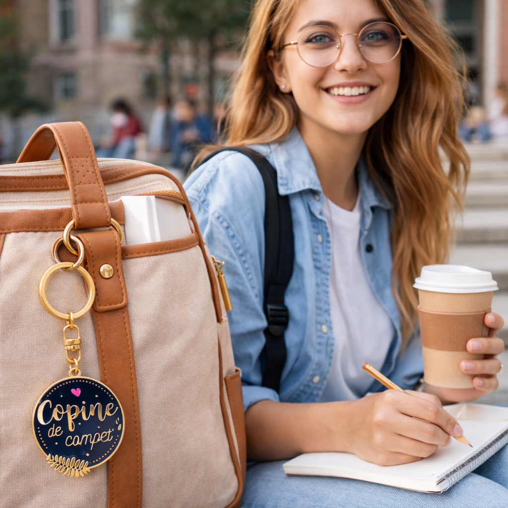 Porte-clés - Copine de compet' – cadeau copine