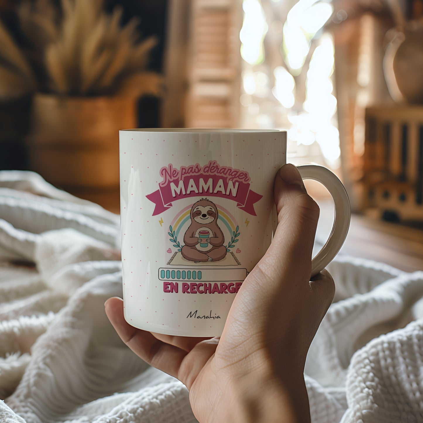 Mug maman -  Ne pas déranger, maman en recharge