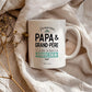 Mug papa grand-père – J'ai deux rôles, papa et grand-père et je gère les deux à la perfection – cadeau papa – cadeau grand-père